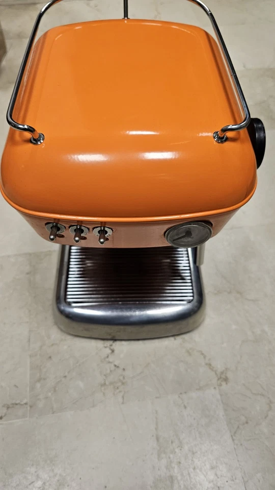 Ascaso Dream M.F. - MACCHINA DEL CAFFE ARANCIONE ORANGE USATA FUNZIONATE Foto 2 de 4