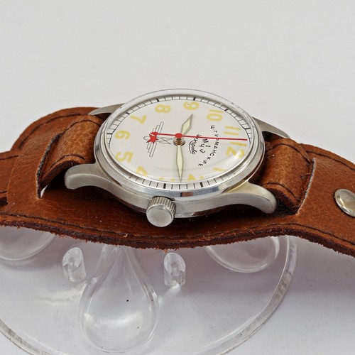 1950's Sturmanskie Gagarin USSR Soviet wristwatch 1 MChZ new dial and case - Picture 7 of 11
