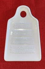 White Porcelain Ceramic Ginger Cheese Garlic Grater Zester