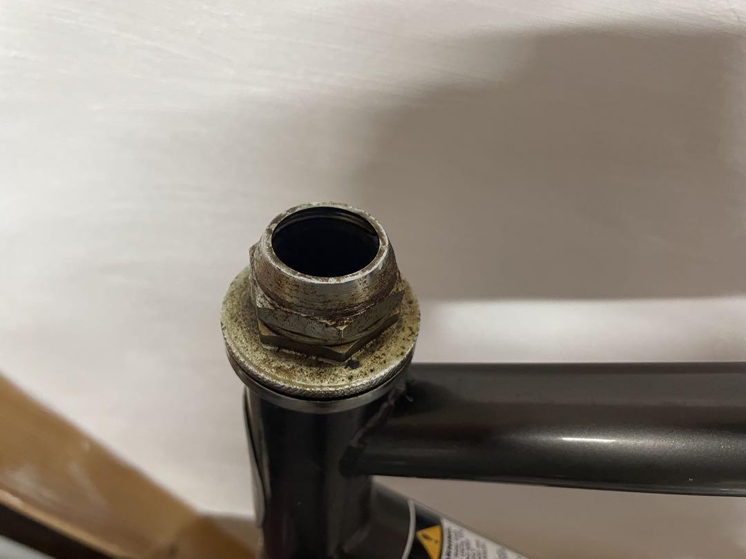 Schwinn Coffee Road Bike Frame Used, Wear, Cleanable