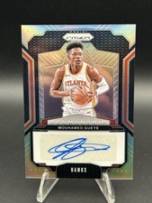 2024-25 Panini Prizm - Penmanship Mouhamed Gueye Silver Prizm (AU) Atlanta Hawks