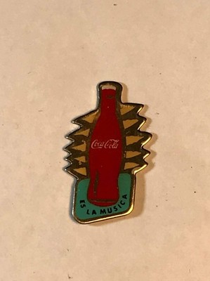 PIN - Coca Cola - Bottle - Es la Musica Yellow Spikes - 2