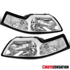 Fit 1999-2004 Ford Mustang Gt Svt Cobra Headlights Lamps Assembly Leftright Fit 1999-2004 Ford Mustang Gt Svt Cobra Headlights Lamps Assembly Leftright