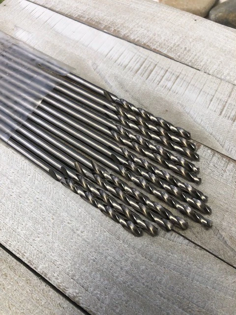 12-Pack. HSS 3/16x6 Aircraft Extension Drill Bit (3/16" x 6") 135° Point - Image 3 of 3
