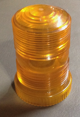 GENIE 105556 AMBER LENS 2.75''ODx4''T FORKLIFT BEACON DOME CLEARANCE MARKER COVER