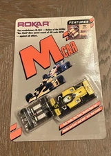 Rokar-Lifelike & M Car . Indy Car . Yellow/Black #5