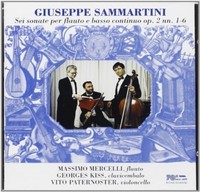 Sammartini - Sonate Per Flauto E Basso Cont - Cd - G3Z