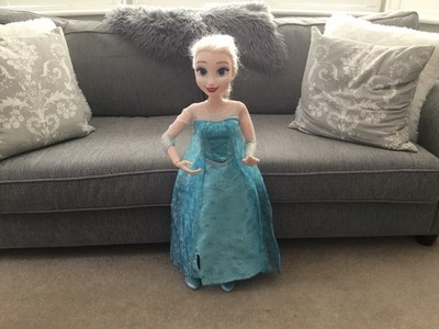 Disney Frozen große Elsa Puppe 81cm Playdate Edition biegsam für aktive Posen