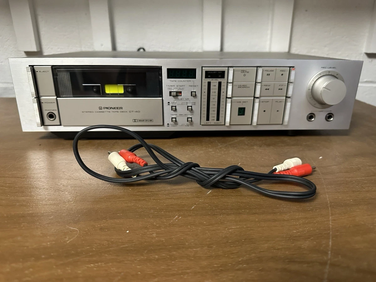Preços baixos em Pioneer Cassete Player em Gravadores de Fita
