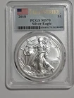 2018 Silver American Eagle PCGS MS-70 Silver Eagle First Strike $1  1 oz Coin