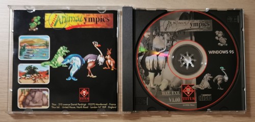 Wild Animalympics PC Game Small Box 1996 TItus Edizione EU Raro - Foto 10 di 16