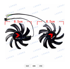Graphics Card Cooling Fan For PNY RTX4060ti 4070 4070S VERTO Dual Fan