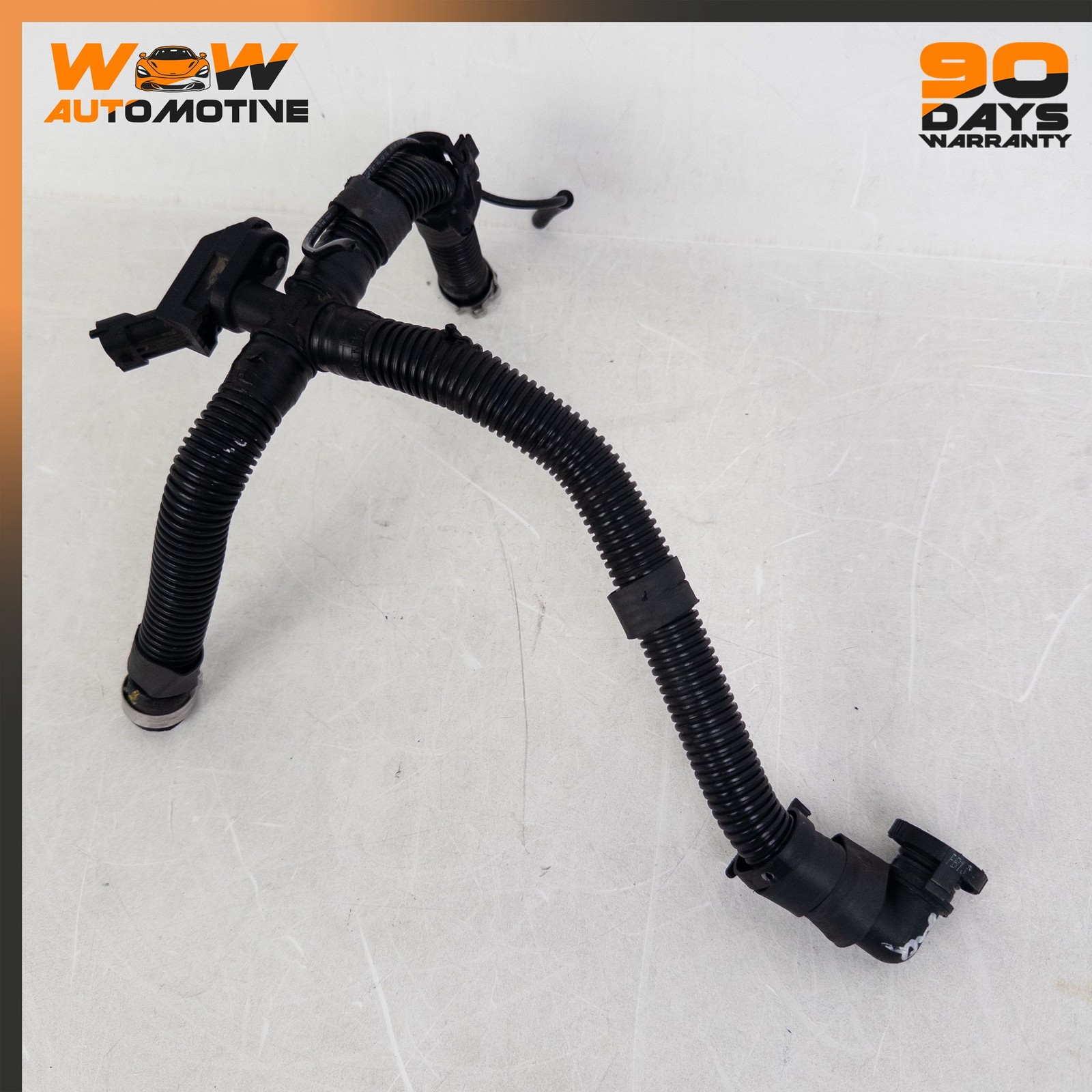 13-19 MASERATI QUATTROPORTE 3.8L ENGINE WATER RETURN COOLING HOSE PIPE SET OEM