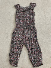 Floral Jumpsuit Separate Size S