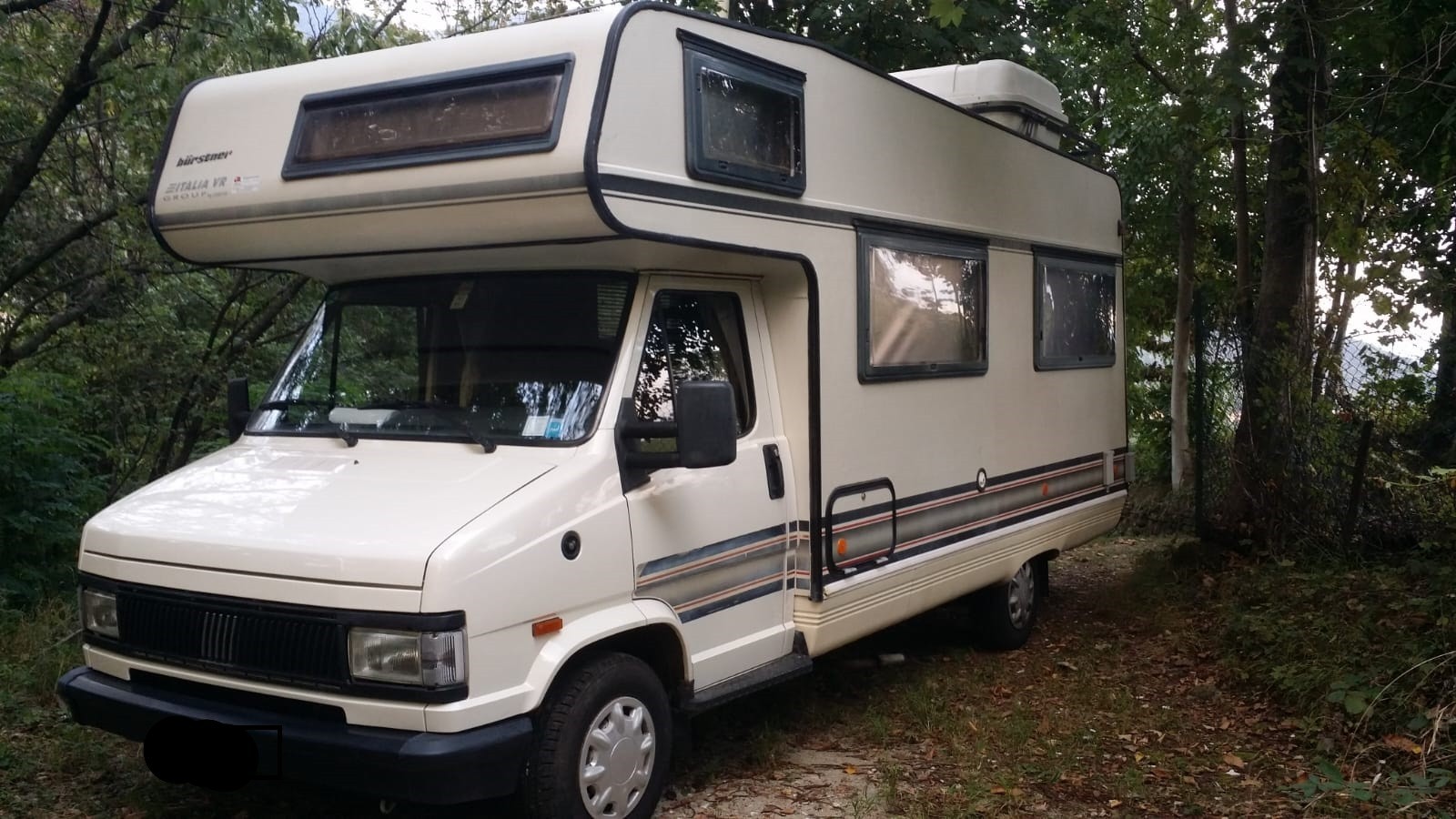Camper mansardato Bürstner A 620 usato