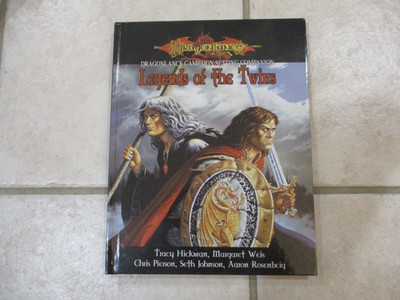 D&D D20 WOTC Dragonlance Legends of the Twins