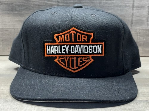 NWOT Vintage Harley-Davidson x New Era SnapBack Hat Cap Made In USA - Picture 2 of 7