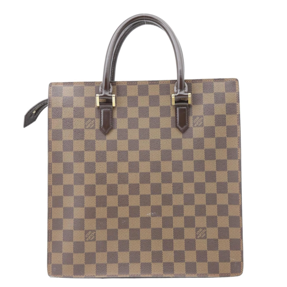 Bolso de Mano LOUIS VUITTON Venice Sac Plat PM Damier Level Marrón