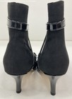 Charles David Annie Black Microsuede Women's Side-Zip Ankle Boots Size 8M NIB — photo 4