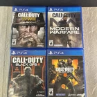 Call of Duty PS4 - 4 Game Lot Bundle No Manuals