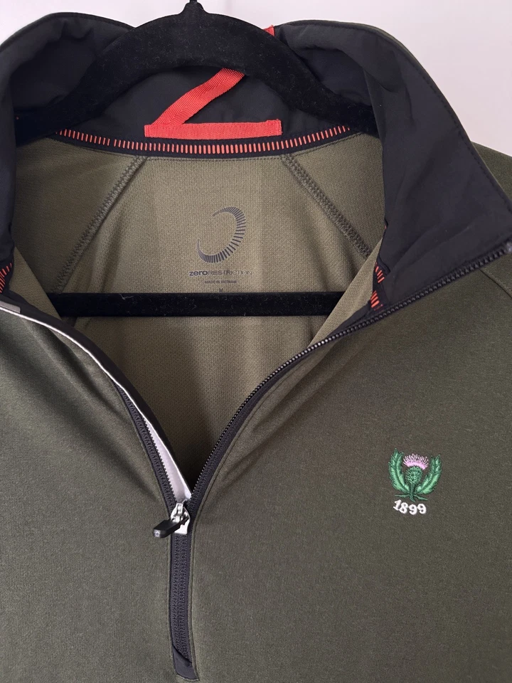 Pullover Garden City para Hombres Club de Golf Restricción Cero 1/4 Cremallera - Mediano Foto 2 de 3