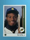 1989 Upper Deck - Star Rookie Ken Griffey Jr #1 (RC) FRESH PULL MINT 🔥