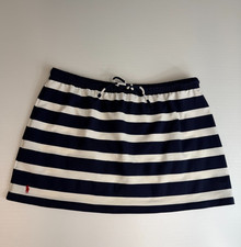Vintage Ralph Lauren Sport Skirt Women Large Stripe Pony Classic Beach Party Ex