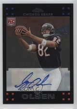2007 Topps Chrome Rookie Auto Greg Olsen #TC218 Auto RC