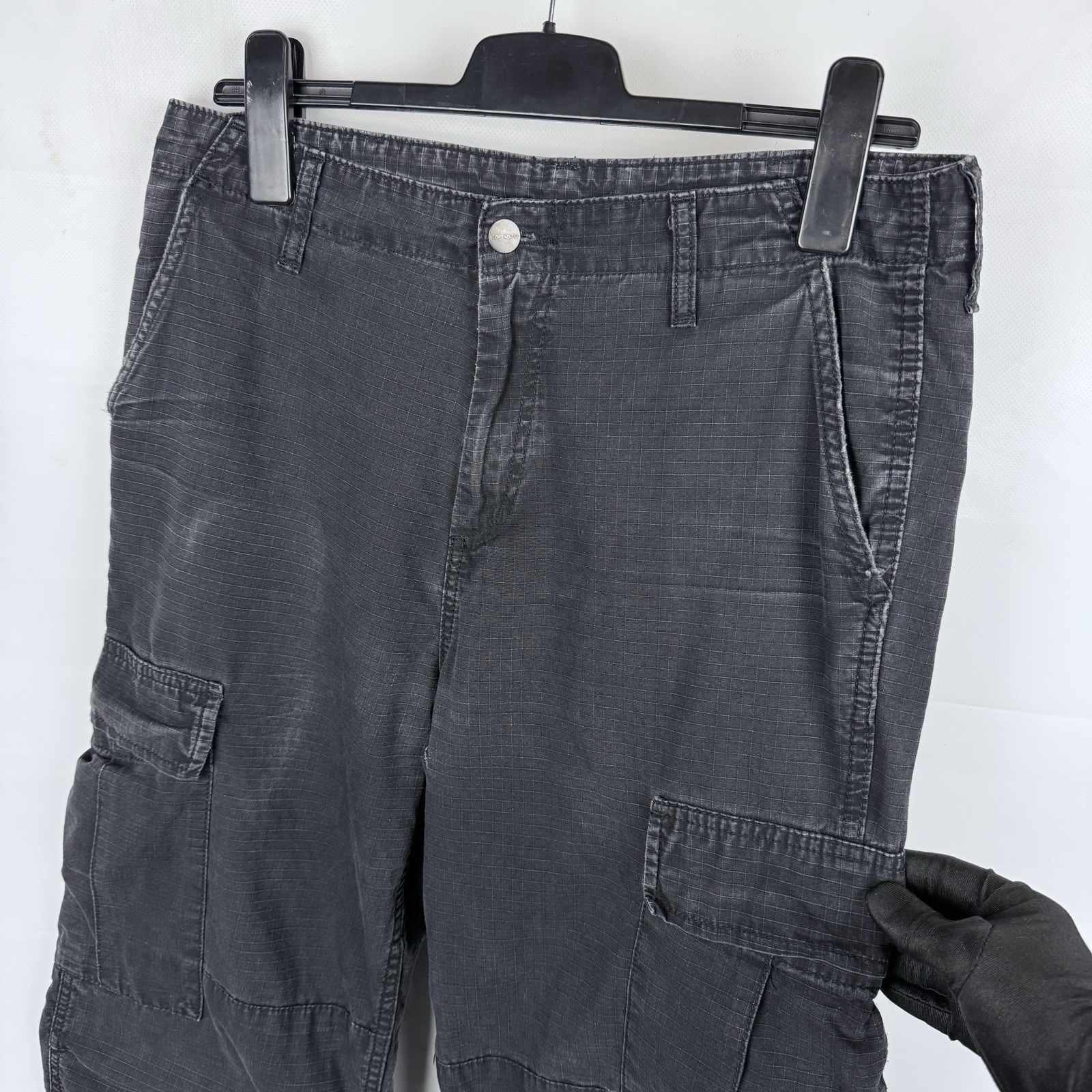 Carhartt Regular Cargo Pants 32x34 Black  thumbnail 2