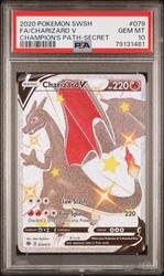 Charizard V 079/073 Champion's Path Secret Rare Holo