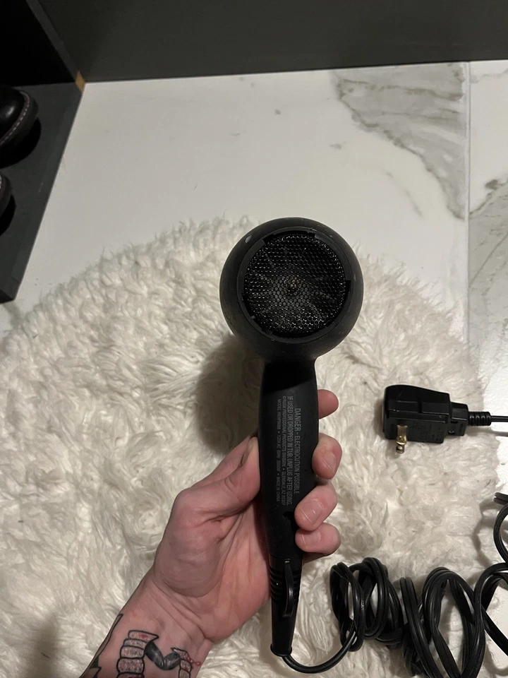 Secador de pelo profesional Rusk Speed Freak 2000 vatios IREHF6688, usado probado Foto 3 de 4