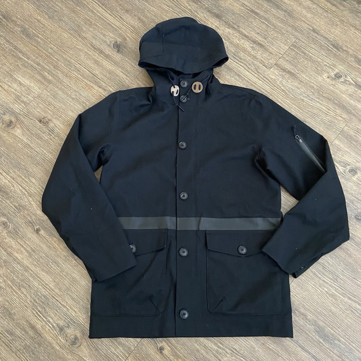 Nike FC Football Club GF IRD Saturday Black Rain Jacket Mens Small