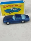 MATCHBOX LESNEY #14 DARK BLUE ISO GRIFO WITH ORIGINAL E BOX