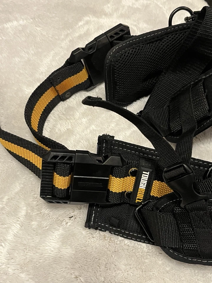 ToughBuilt ClipTech Tool Belt w/ GelFit Suspenders, Clips, Tool Pouch, Holster - Image 4 of 4