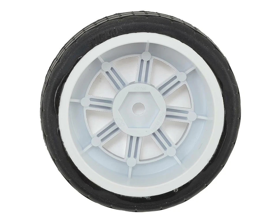 Protoform Vintage Racing Pre-Mounted Front Tire (2) (26mm) (White) [PRM10140-17] - Image 2 of 3