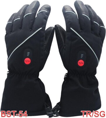 SAVIOR HEAT Heated Gloves for Men Women, Rechargeable Electric Heated Glove ,S/7