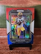 2022 Panini Prizm Allen Lazard Red White Blue No. 106, Packers New York Jets