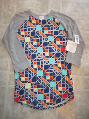 NWT Lularoe Randy Size XS Geometric Pattern 3/4 Sleeves