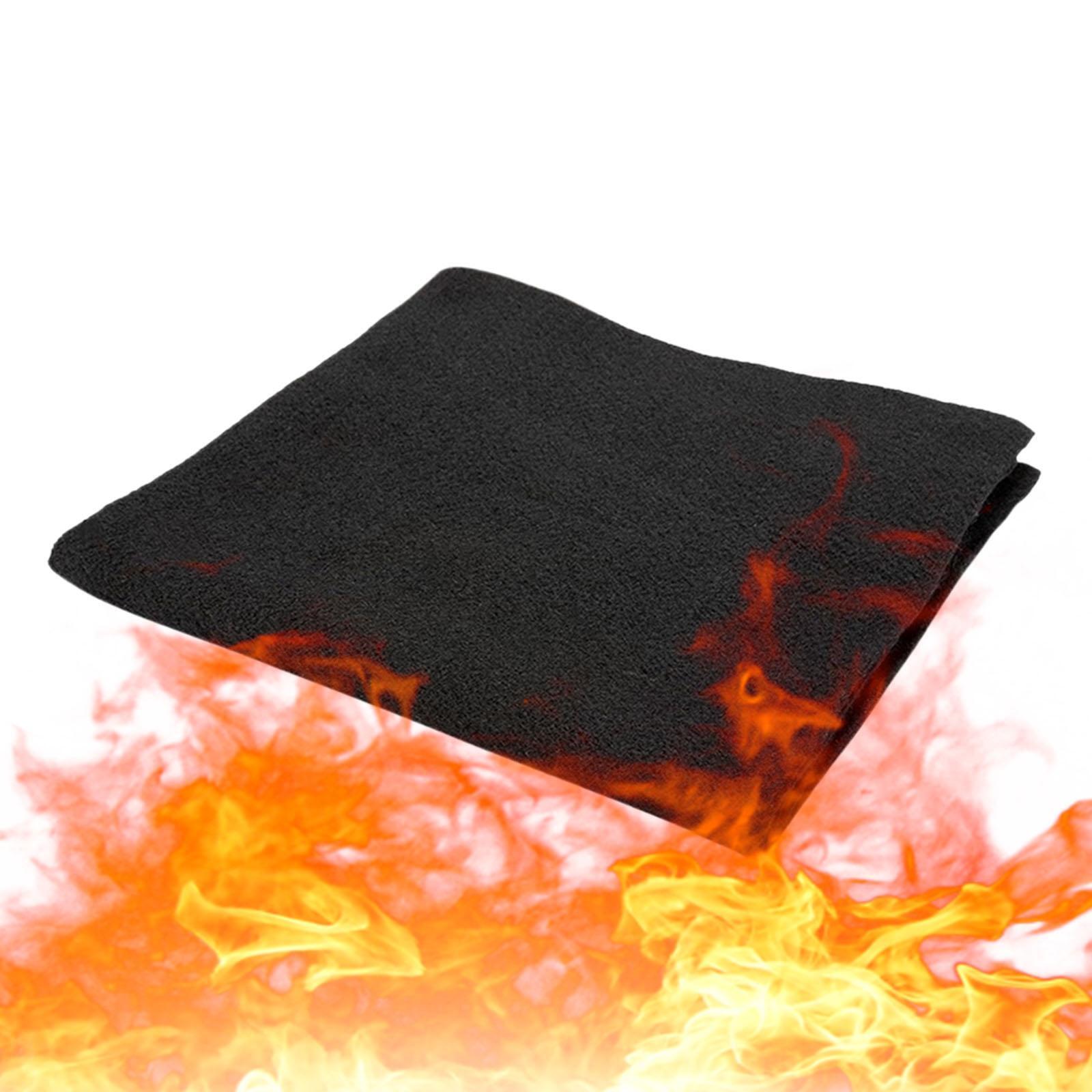 Fireproof Blanket Fire Pits Mat Wood Burning Portable Protector Grill