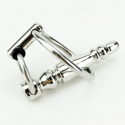 Stainless Steel Urethral Tube set Stopper Metal Urethral Sounds Urethral Pipe