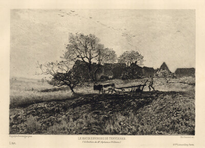 Theophile Narcisse Chauvel etching after Hippolyte Boulanger