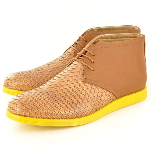 Neu Herren Freizeit / Formelle Wüste Knöchel Brogue Stiefel Schuhe IN UK Eu 6 7 - Picture 26 of 35