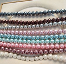 Wholesale Natural 8mm 10mm South Sea Shell Pearl Loose Beads AAA 15"
