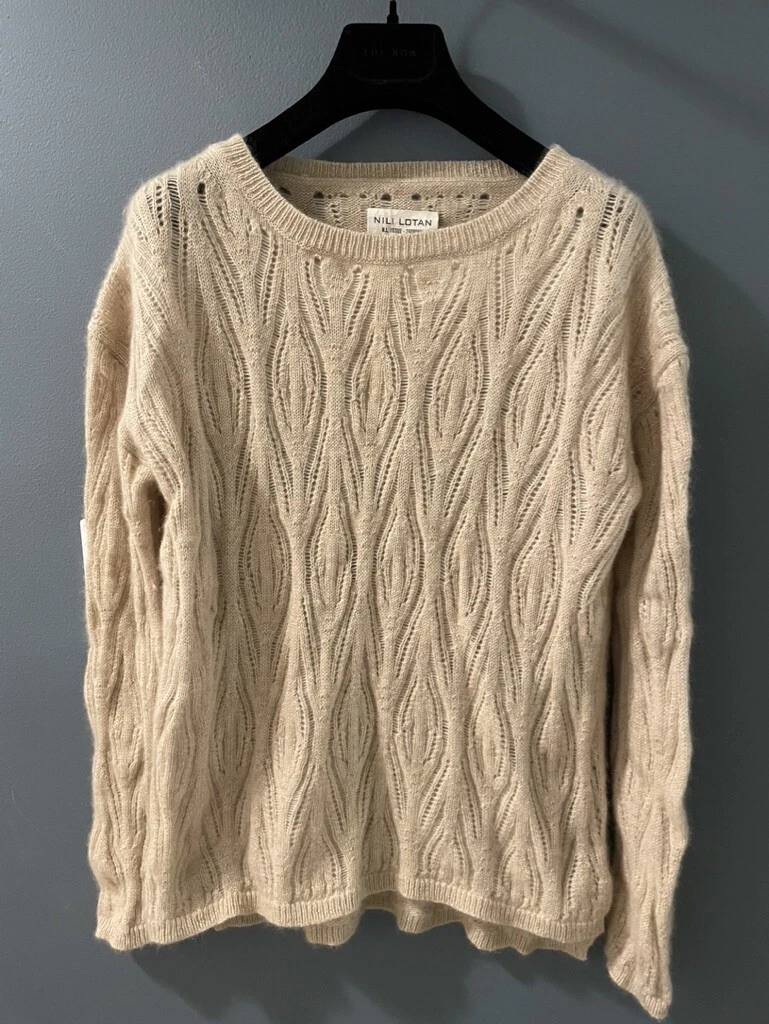 Nili Lotan cashmere Sweater in oatmeal eBay