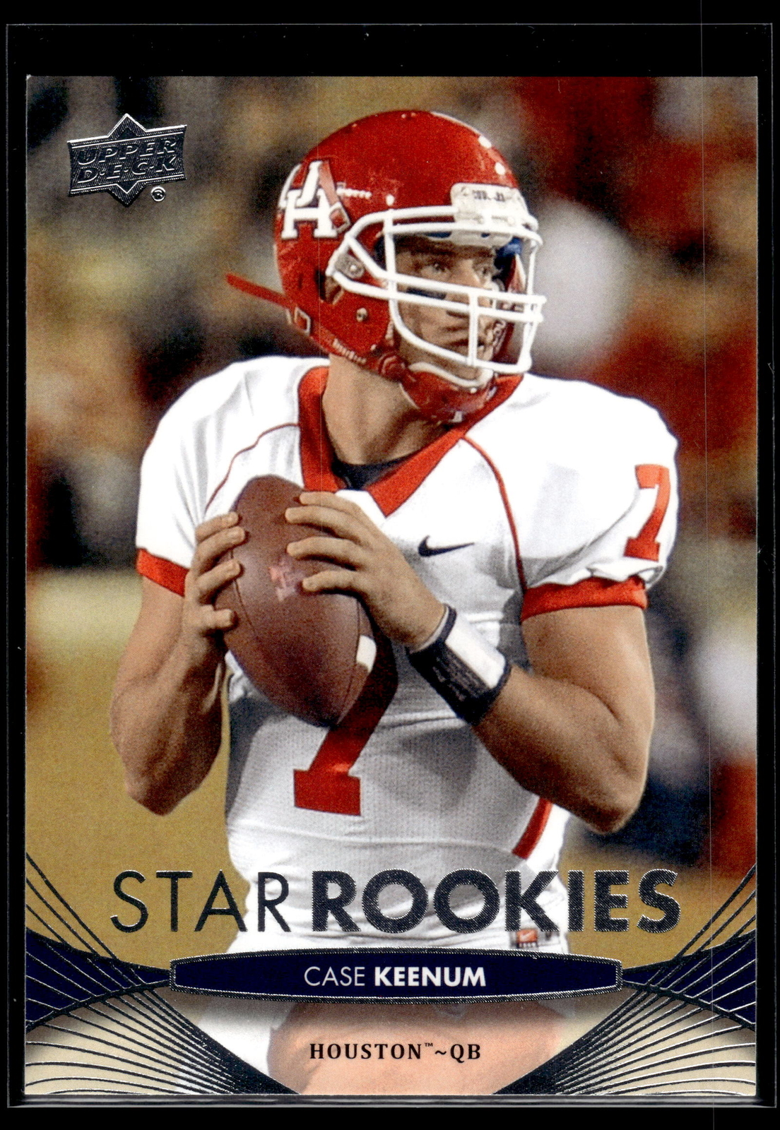 Case Keenum 2012 Upper Deck Star Rookies A Card #67