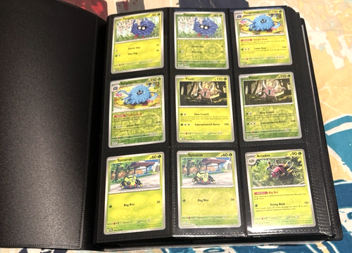 POKEMON TWILIGHT MASQUERADE COMPLETE MASTER BASE SET + REVERSE HOLOS + BINDER - Picture 2 of 20