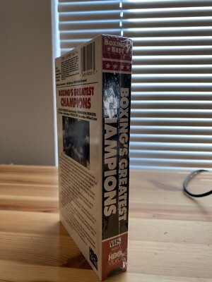 【激レア！】　BOXING′S  GREATEST  CHAMPIONS　VHS ✦ Boxing's Best ✦ Boxing's Greatest Champions - VHS 1989 NEW | eBay