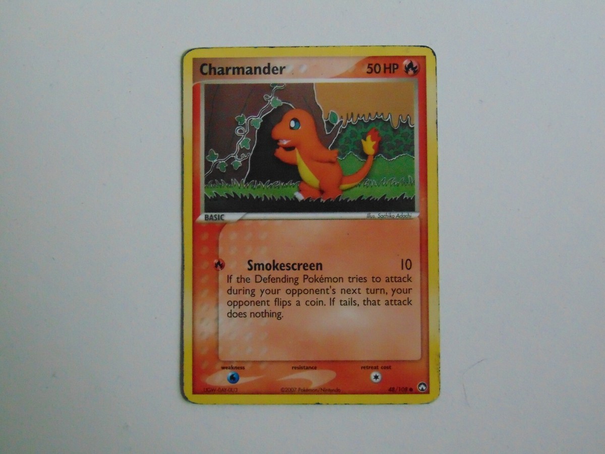 2007 charmander pokemon card 2007 Charmander 48/108 Value Revealed