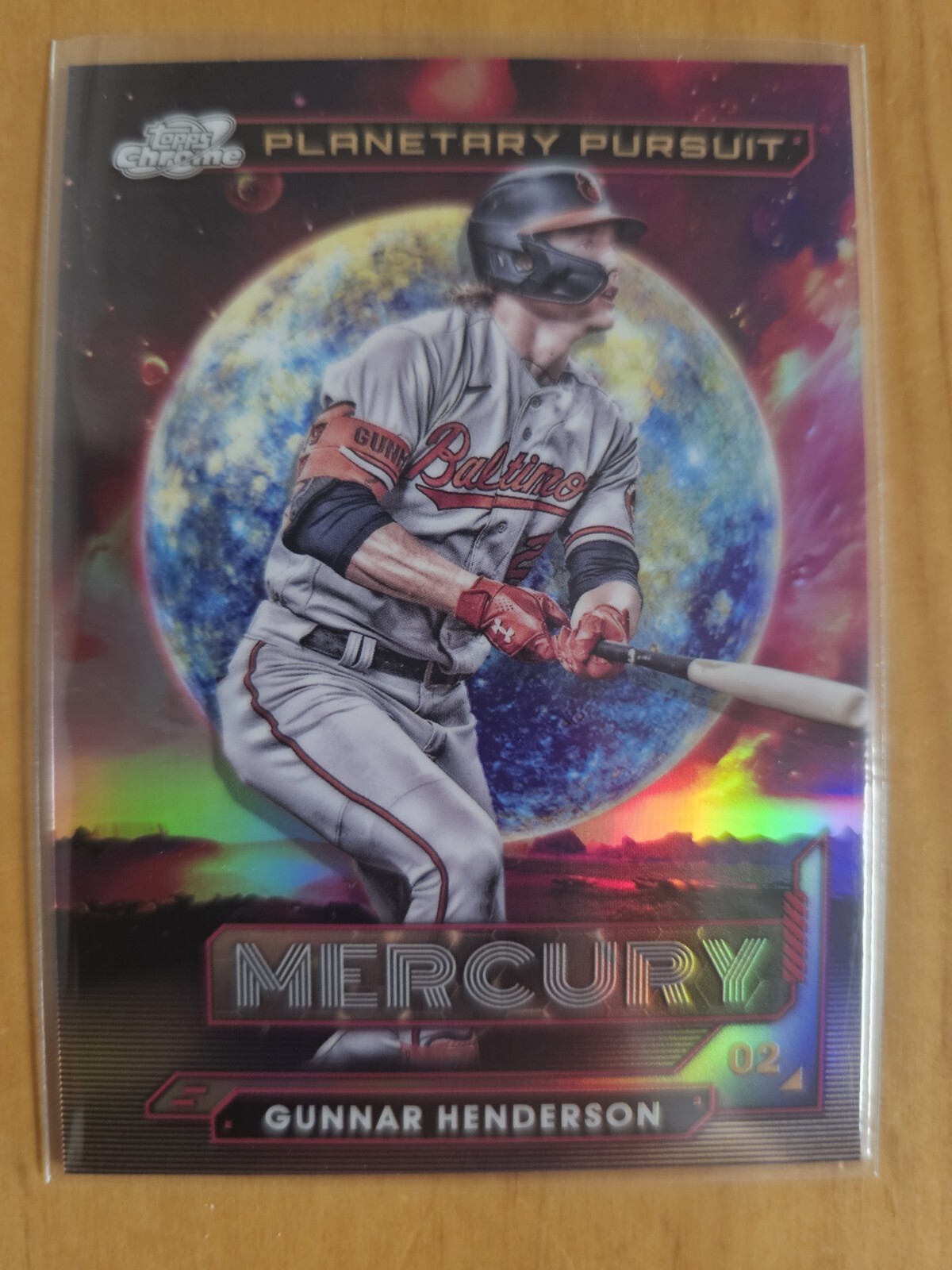 2024 Topps Cosmic Chrome GUNNAR HENDERSON Planetary Pursuit Mercury SSP #PPV-2🔥