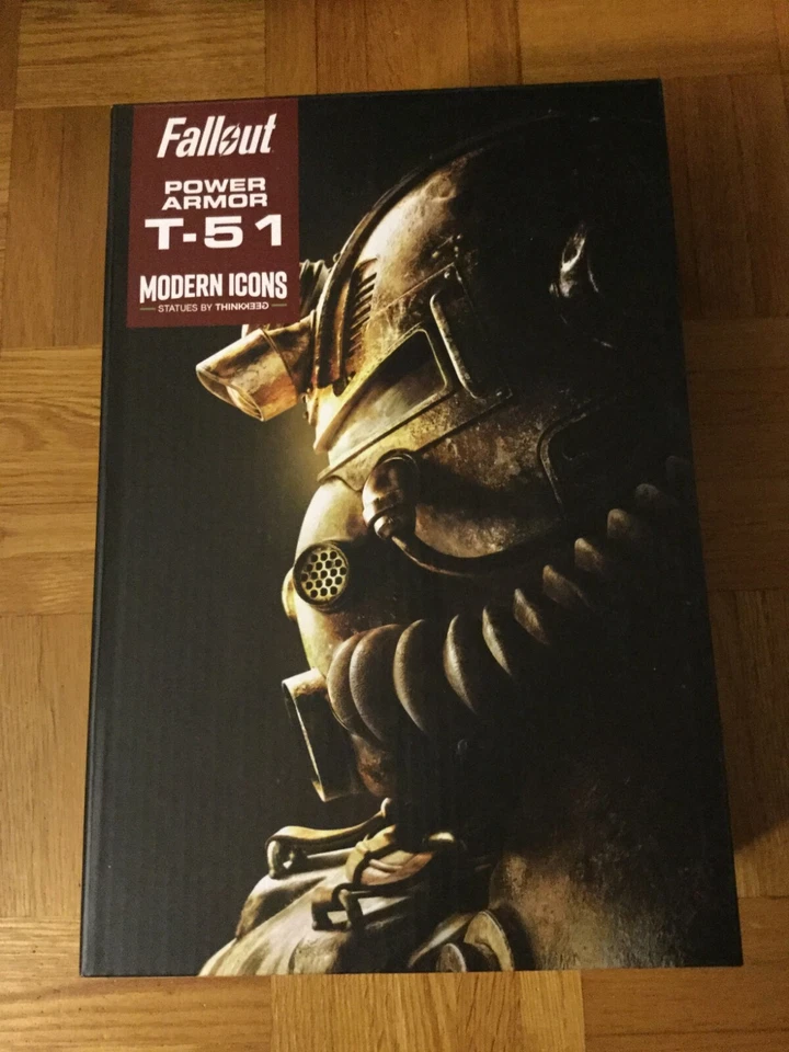 Fallout Modern Icons #5 Power Armor T-51 9'' Statue by Thinkgeek - Image 2 of 4